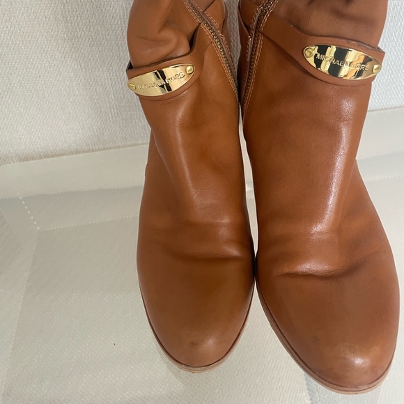 Michael Kors Tan Leather Boot - Picture 2 of 7